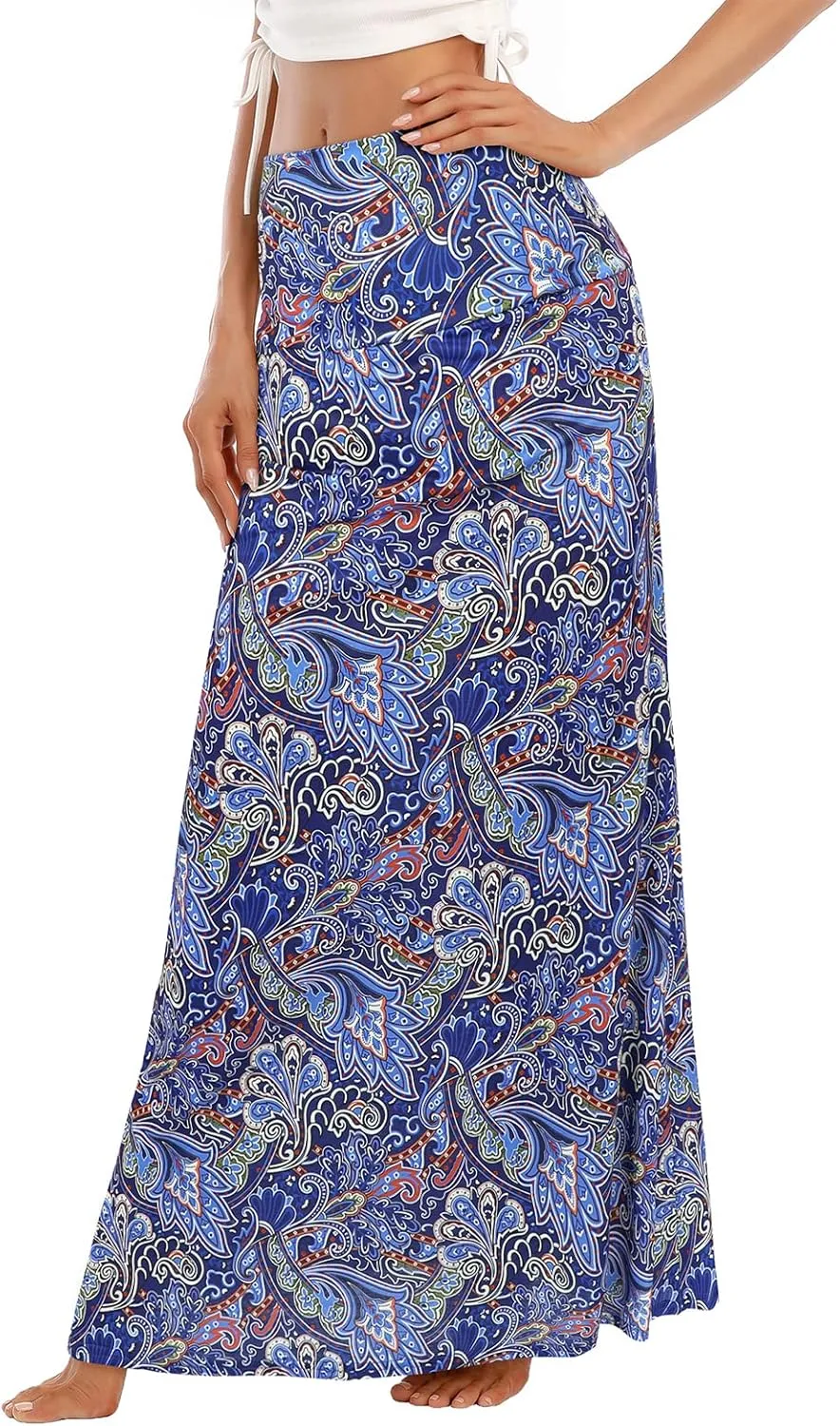 American Trends Womens Maxi Skirts Long Skirt for Women High Waist Maxi Dresses