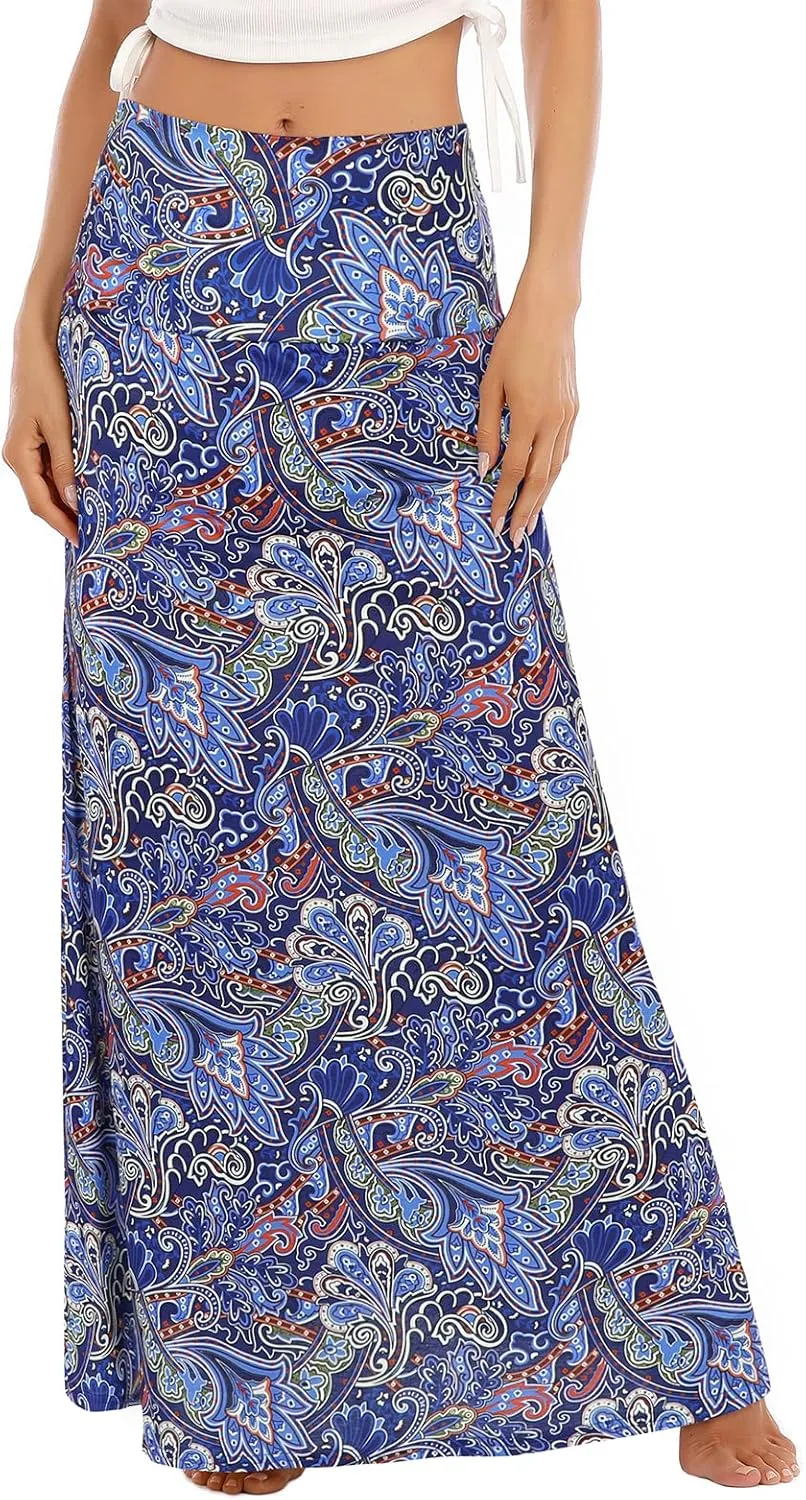 American Trends Womens Maxi Skirts Long Skirt for Women High Waist Maxi Dresses