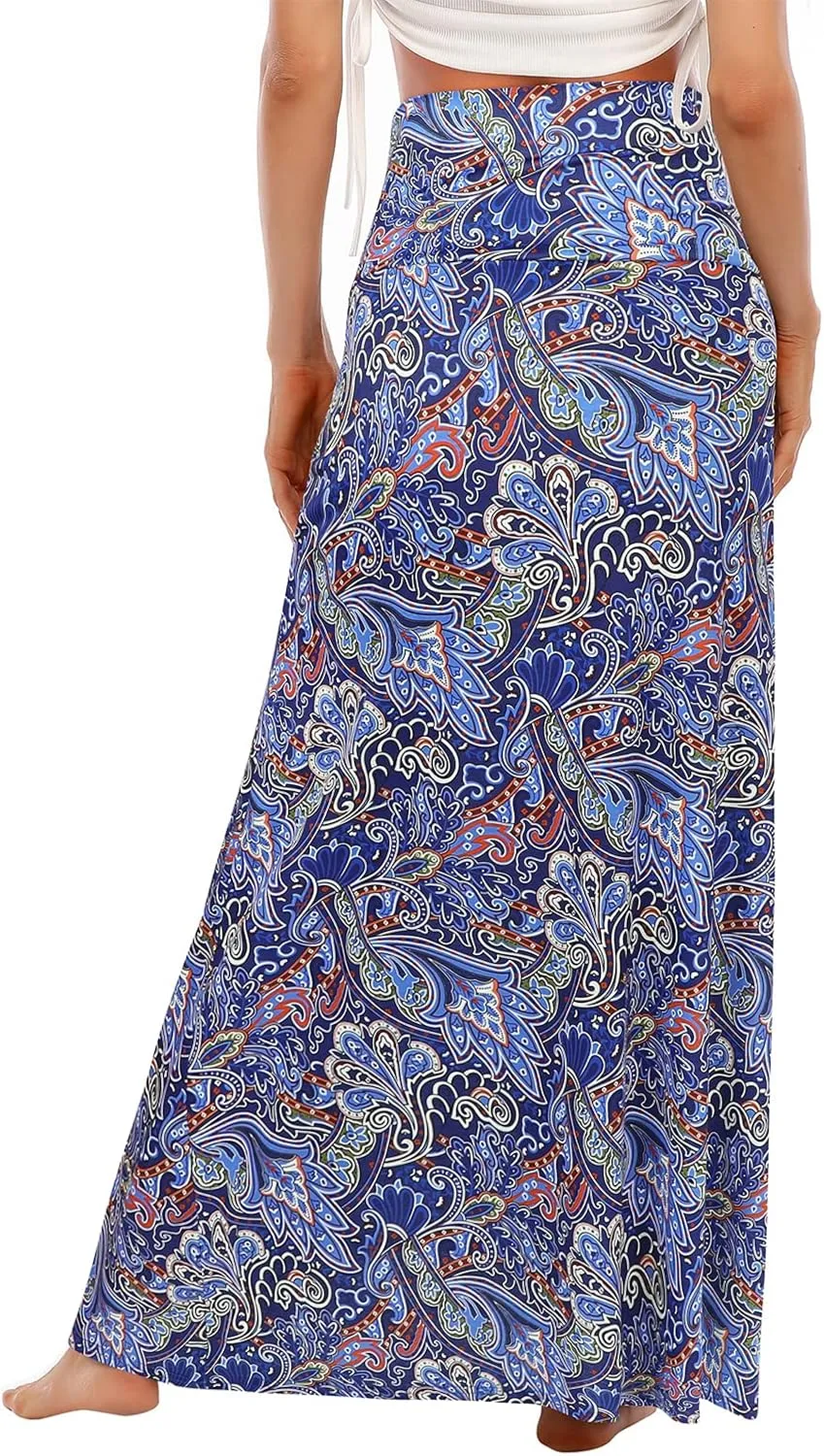 American Trends Womens Maxi Skirts Long Skirt for Women High Waist Maxi Dresses