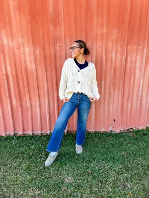 Another Love Robin Cardigan- Vintage Cream |FINAL SALE|