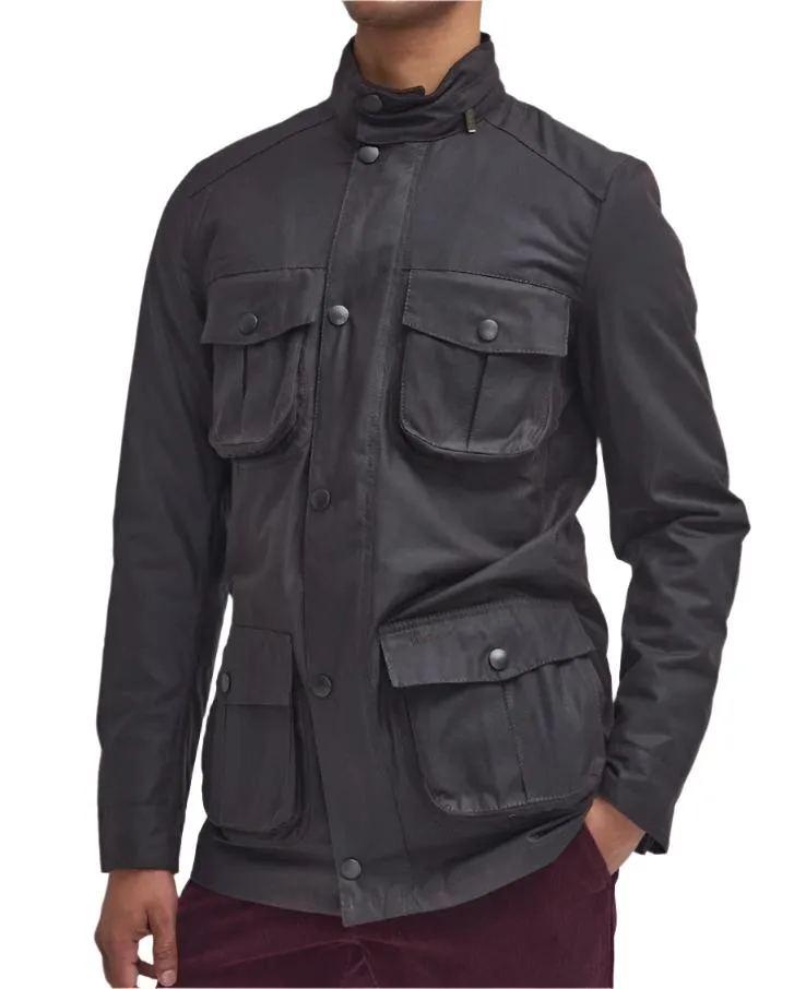 Barbour Mens Jacket Corbridge Waxed RU94 Rustic