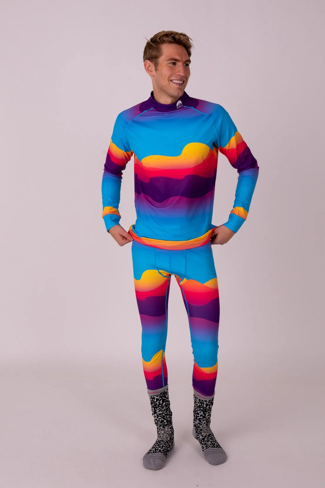 Baselayer Top - Mambo Sunset Mens