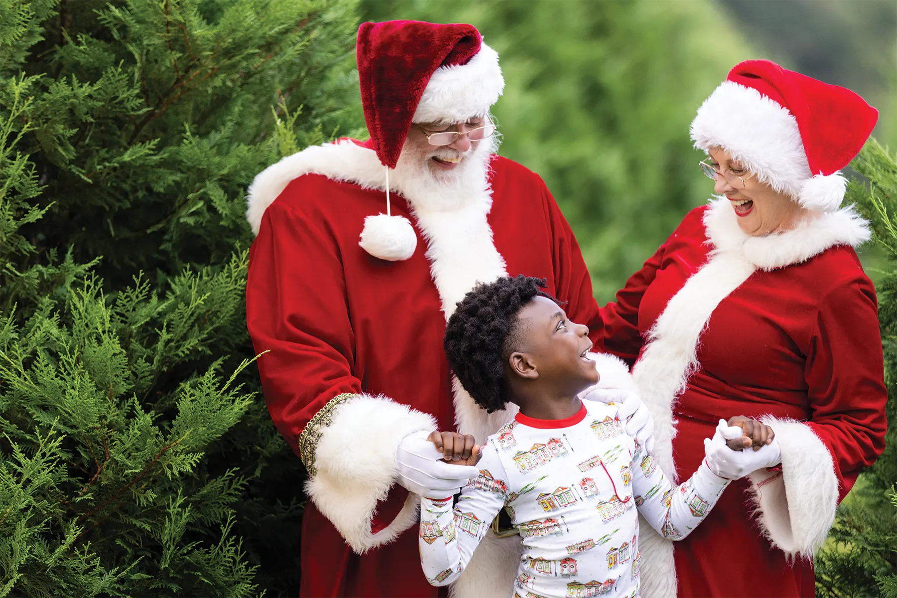 Bayou Wonderland Organic Cotton Christmas Kids Pajamas