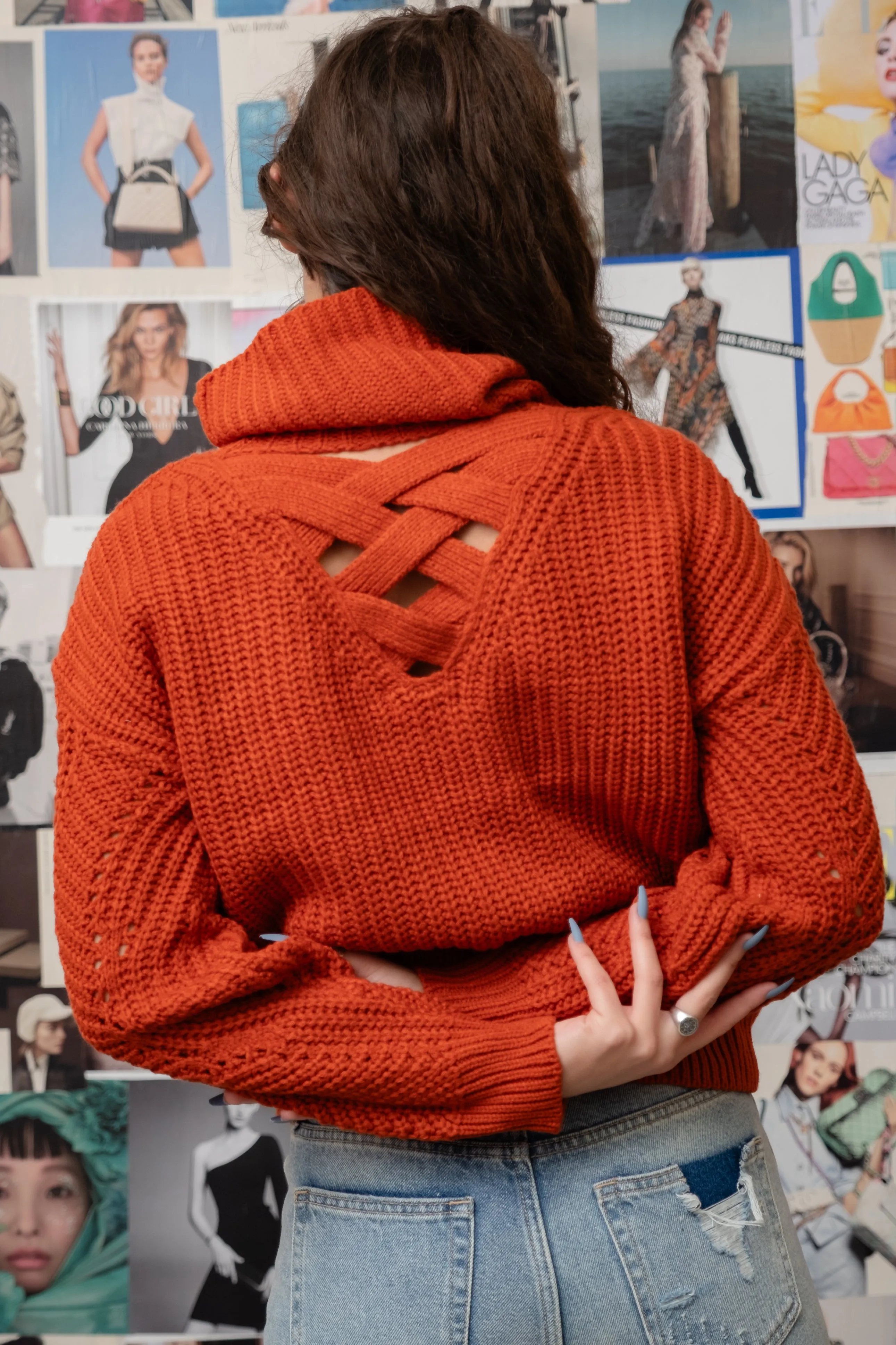 Billie Criss Cross Sweater