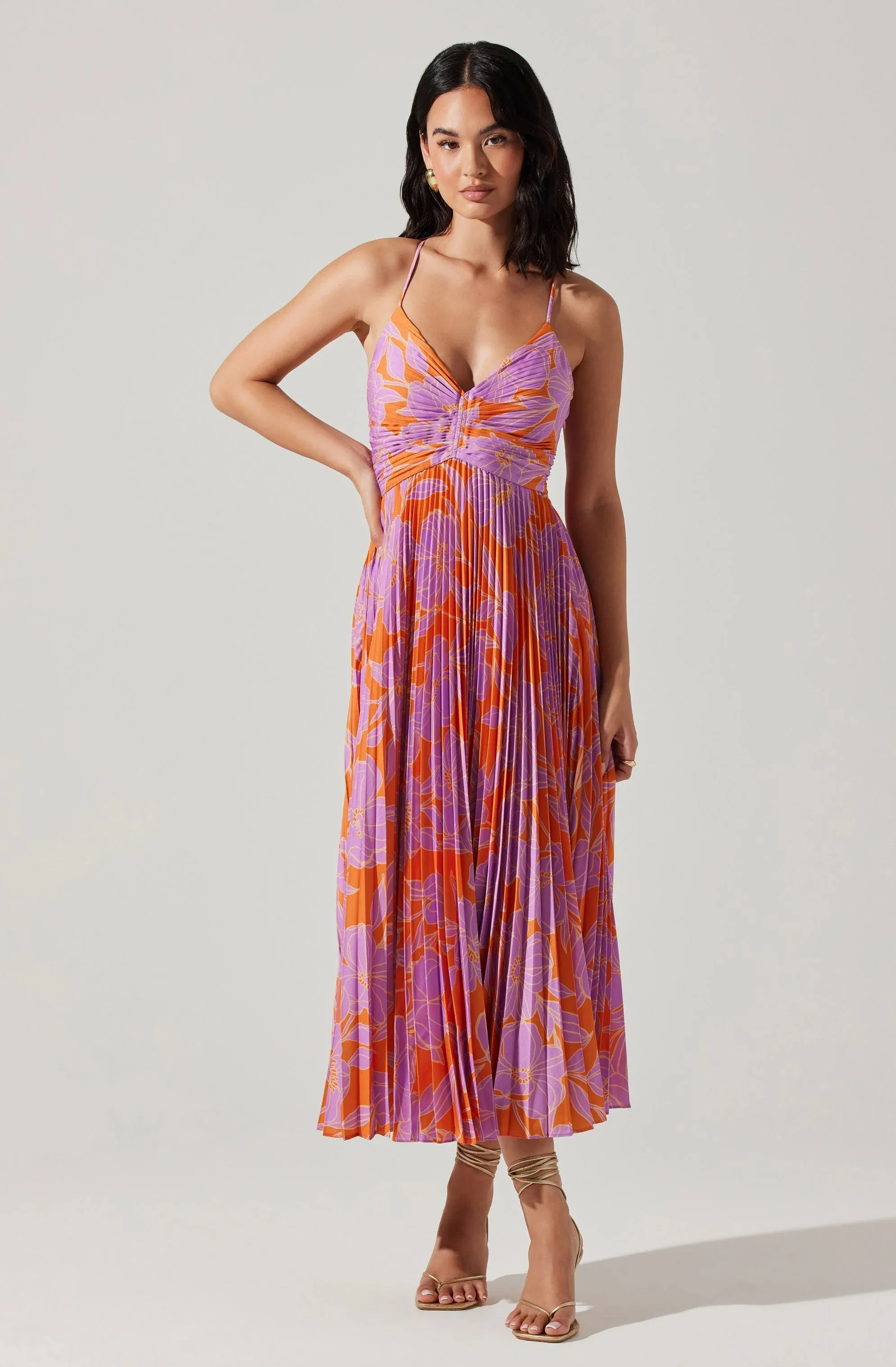 Blythe Pleated Dress