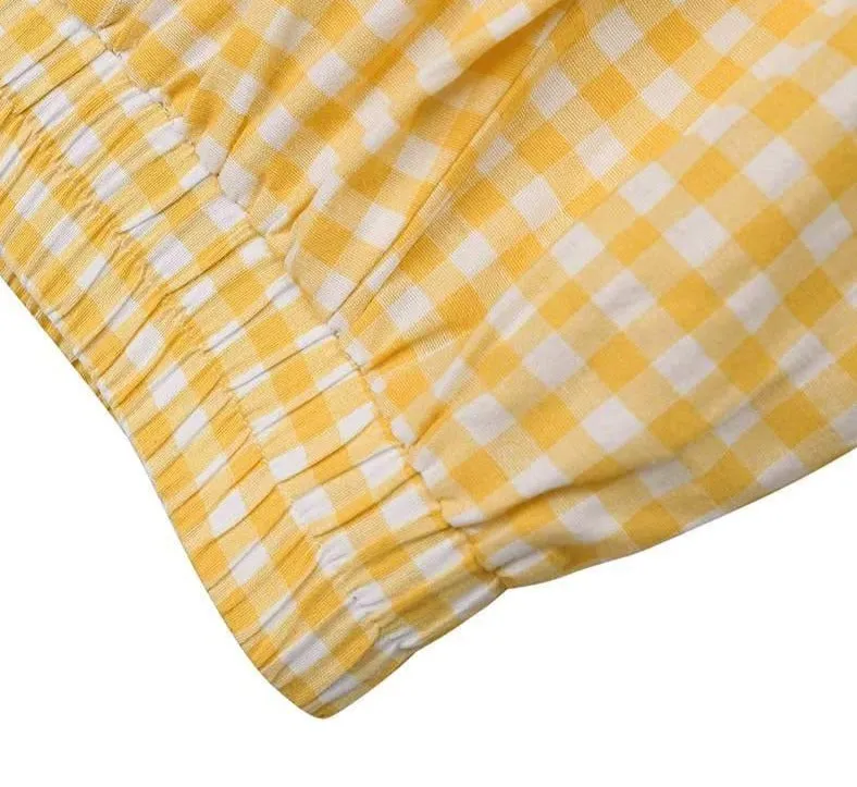 Bohemian Plaid A-Line Maxi Skirt