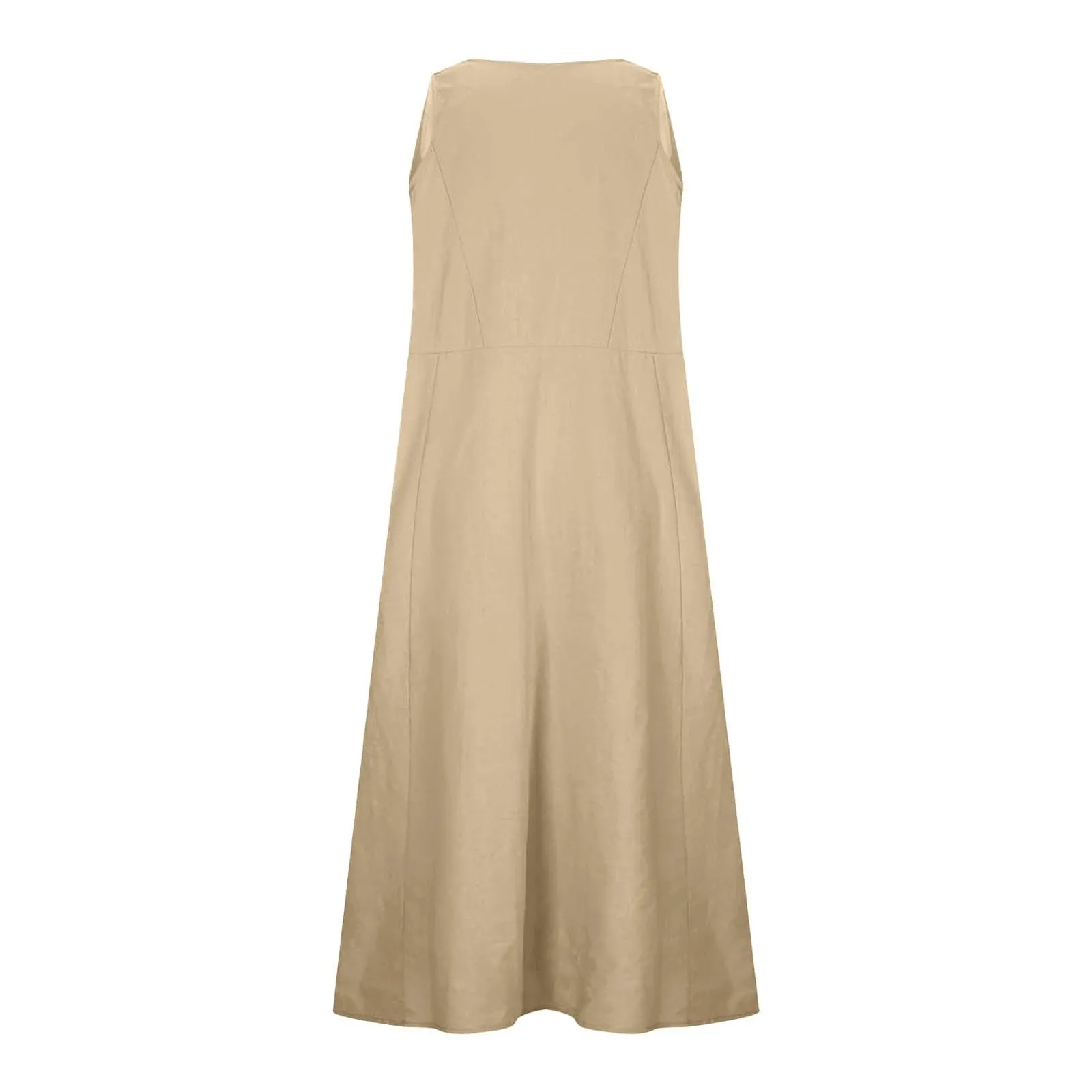 Buy it Now Store My Account Linen Dress Womens Spring Dresses 2025 Western Dress for Women Spring Outfits for Women 2025 Plus Size Summer Dresses Beige