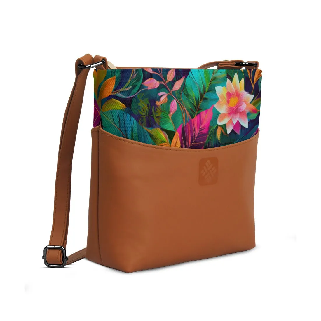 Chic Essentials Crossbody Floral
