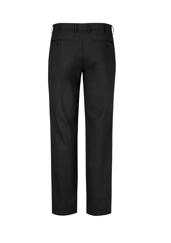 Comfort Wool Stretch Mens Flat Front Pant (BZ-74012)