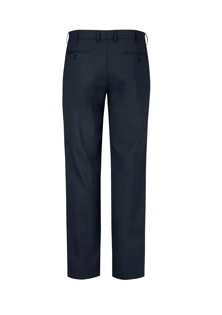 Comfort Wool Stretch Mens Flat Front Pant (BZ-74012)