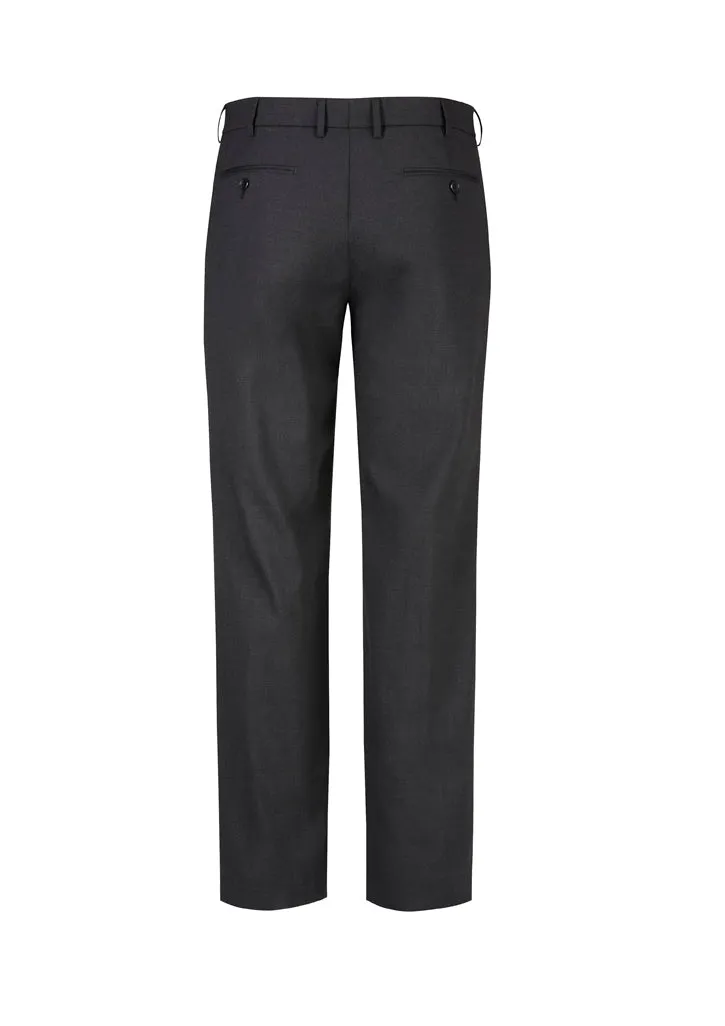 Comfort Wool Stretch Mens Flat Front Pant (BZ-74012)