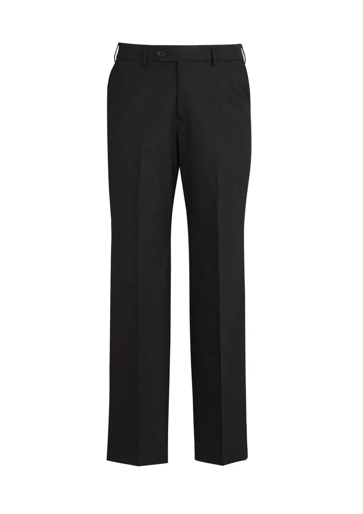 Comfort Wool Stretch Mens Flat Front Pant (BZ-74012)