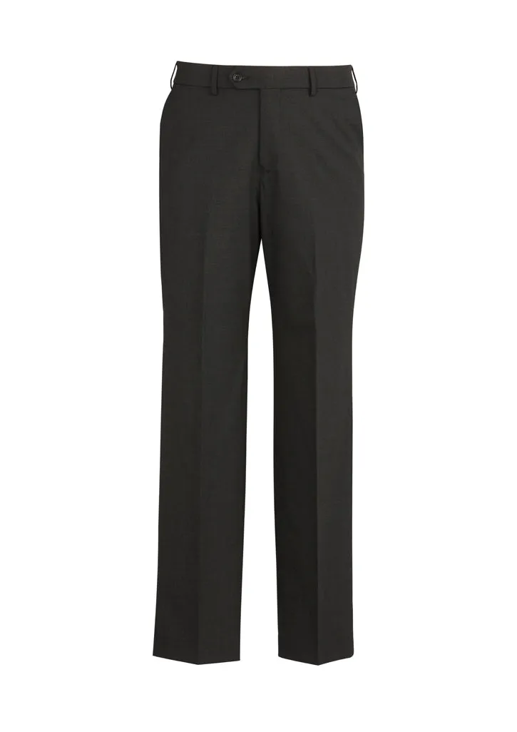 Comfort Wool Stretch Mens Flat Front Pant (BZ-74012)