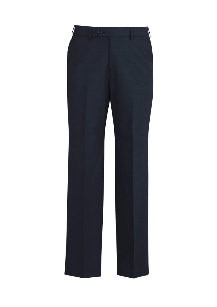 Comfort Wool Stretch Mens Flat Front Pant (BZ-74012)