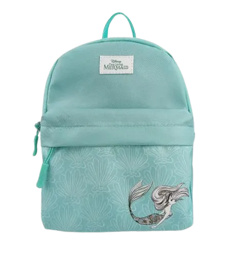 Disney The Little Mermaid Collection Small Crossbody Backpack(Light Green)