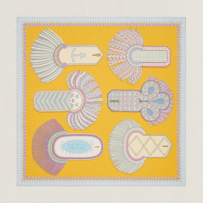 Epaulettes de Gala Double Face scarf 90