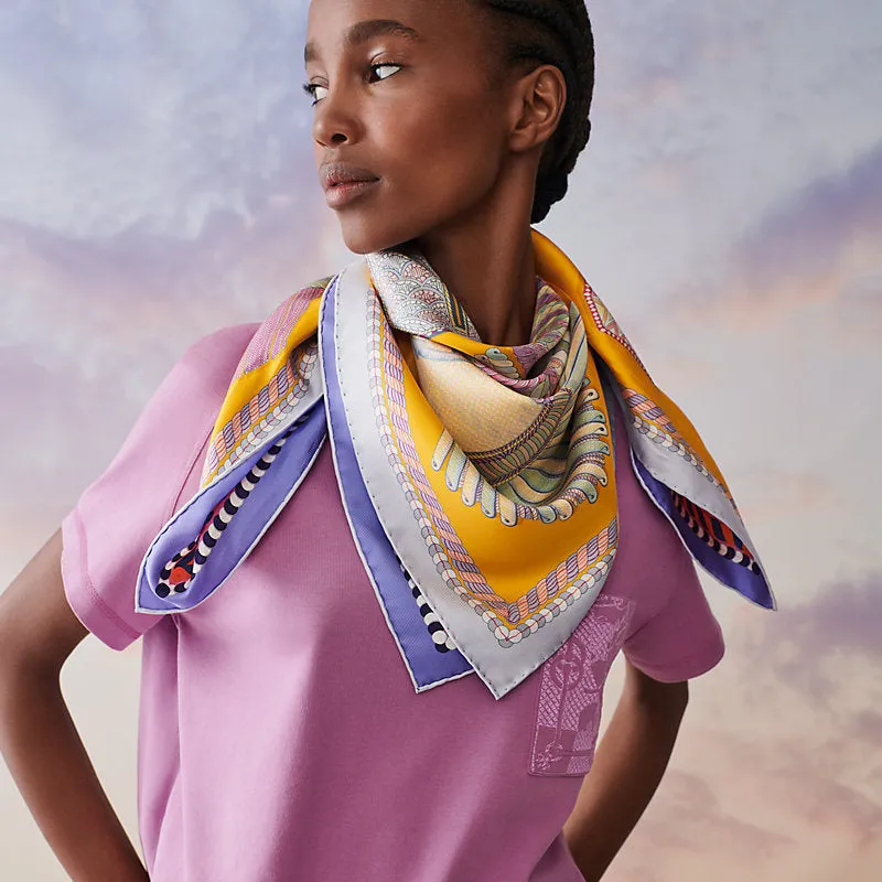 Epaulettes de Gala Double Face scarf 90