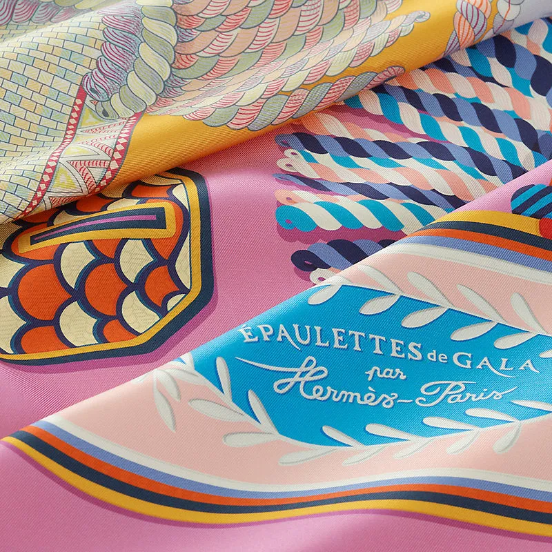Epaulettes de Gala Double Face scarf 90