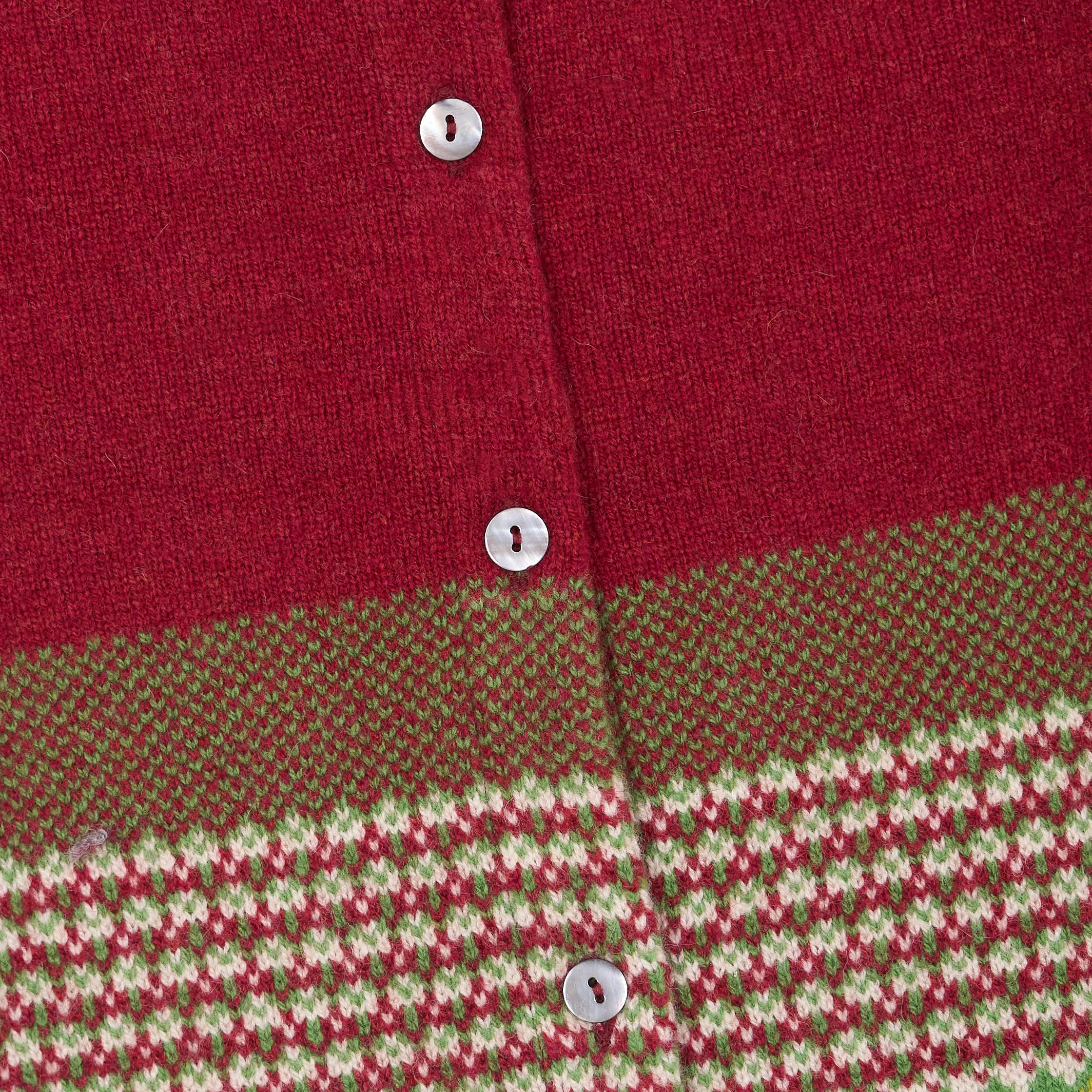 Eribé Ladies Knitted Wool Cardigan