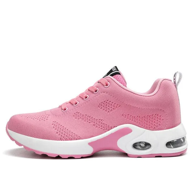 Fashion Air Cushion Women Sneakers, Breathable Running/workout Shoes