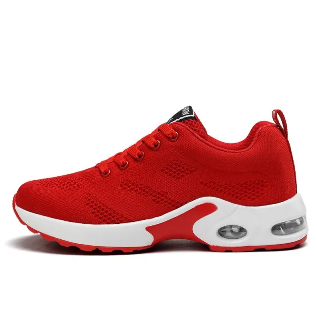 Fashion Air Cushion Women Sneakers, Breathable Running/workout Shoes