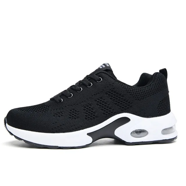 Fashion Air Cushion Women Sneakers, Breathable Running/workout Shoes