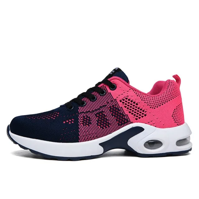 Fashion Air Cushion Women Sneakers, Breathable Running/workout Shoes