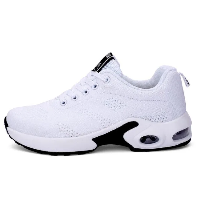 Fashion Air Cushion Women Sneakers, Breathable Running/workout Shoes