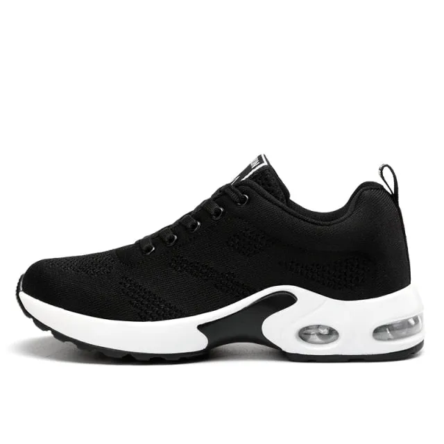 Fashion Air Cushion Women Sneakers, Breathable Running/workout Shoes