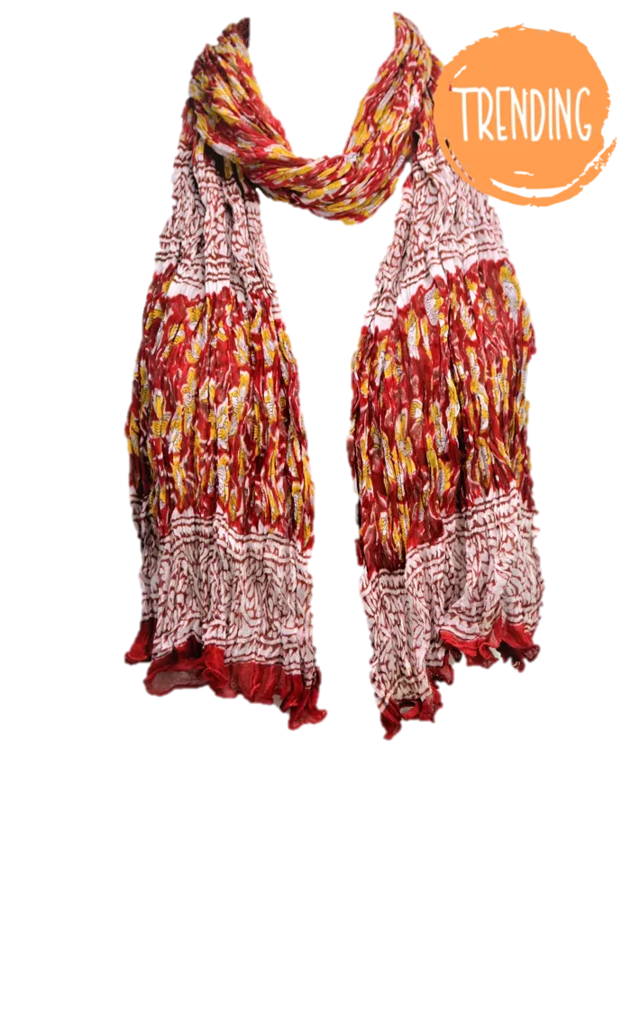 Floral Fashion Chiffon Scarves