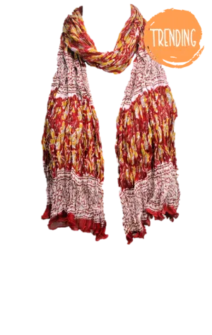 Floral Fashion Chiffon Scarves