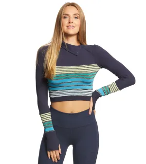 Free People Movement Mountain Mama Layering Long Sleeve Crop Top