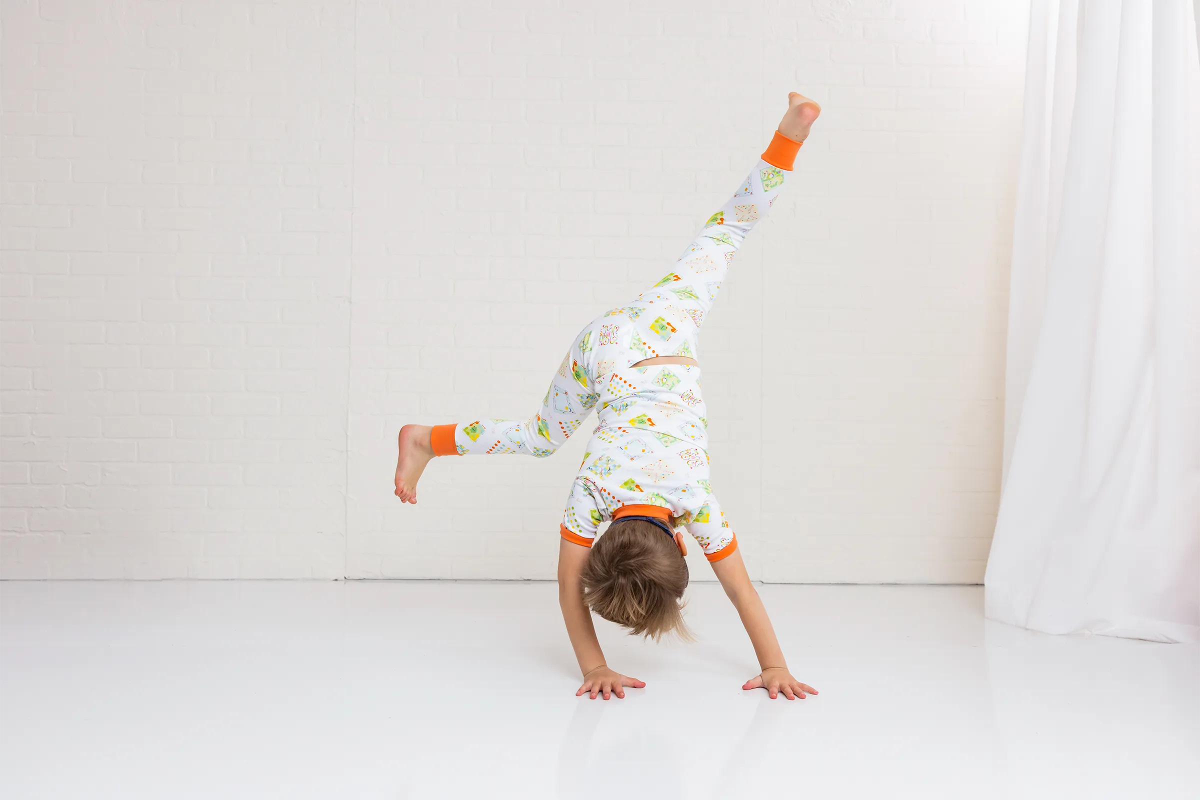 Game Night Organic Cotton Kids Pajamas