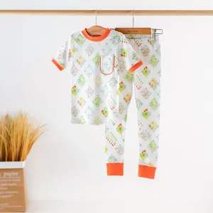 Game Night Organic Cotton Kids Pajamas