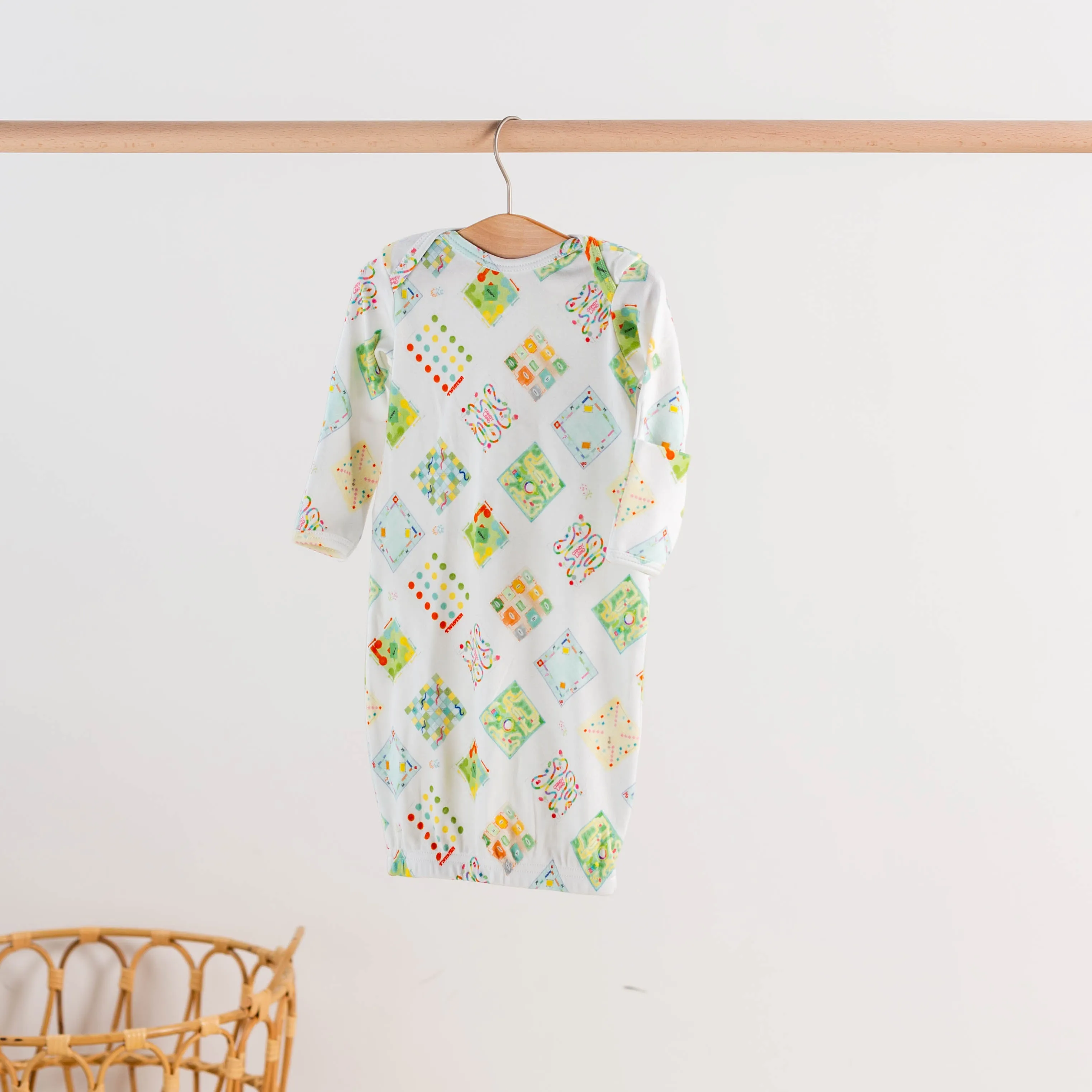 Game Night Organic Cotton Kids Pajamas