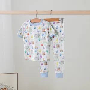 Happy Birthday Organic Cotton Pajama Set