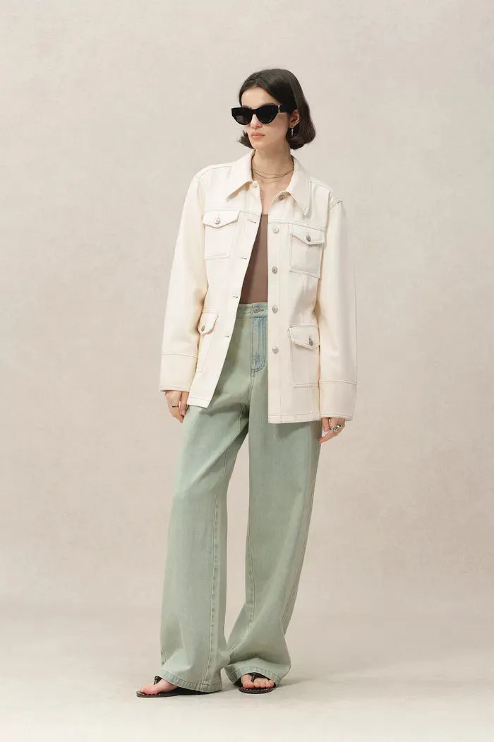 Juno Jacket in Lyocell Denim