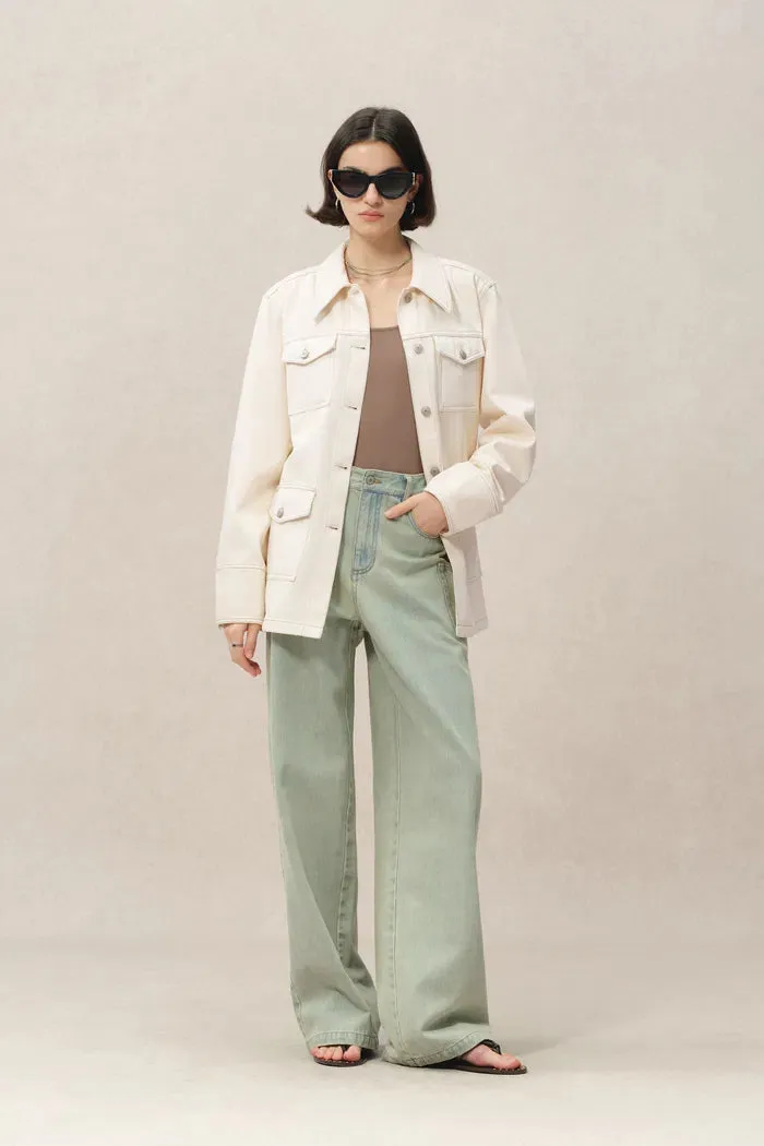 Juno Jacket in Lyocell Denim