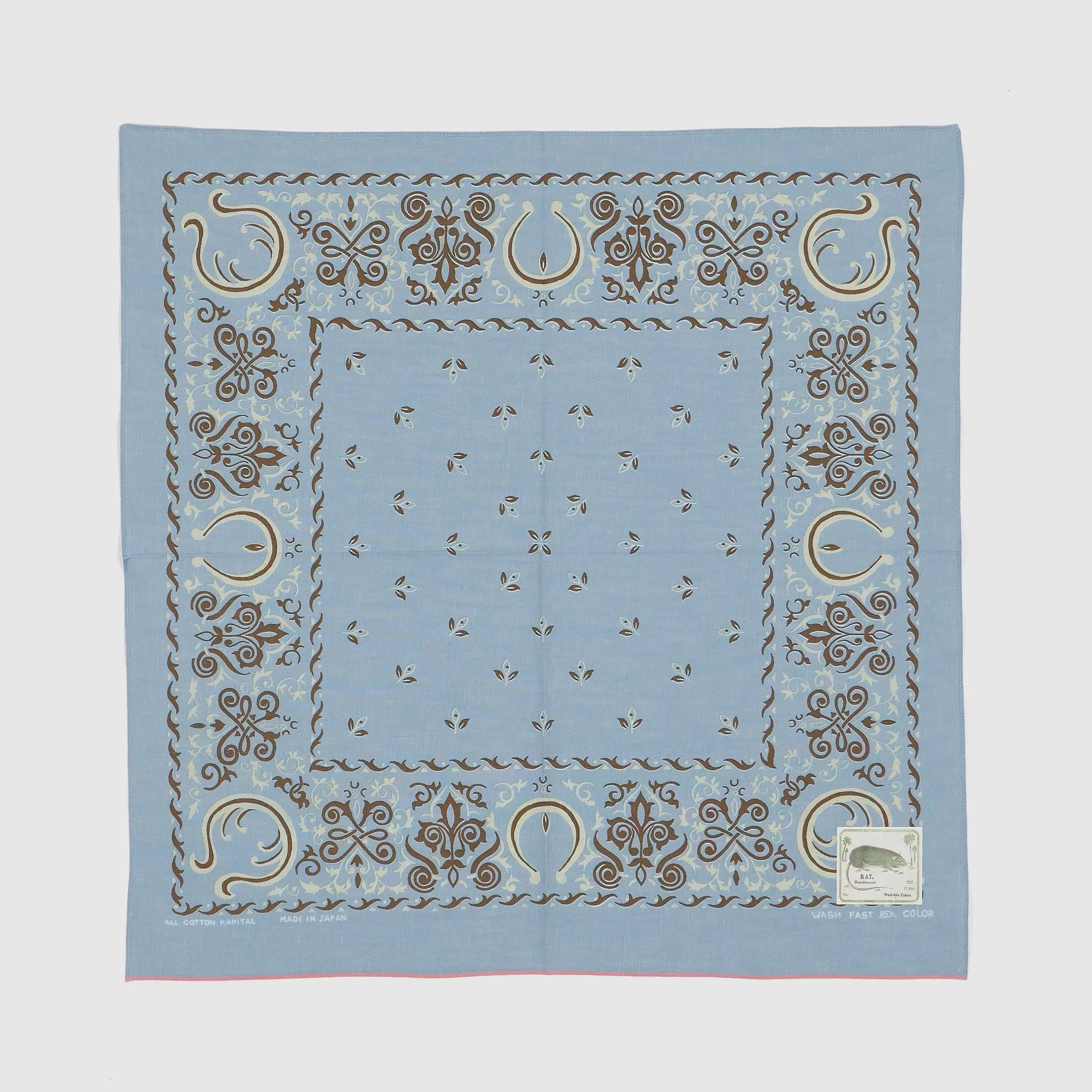 Kapital Fastcolor Ornament Cotton Bandana