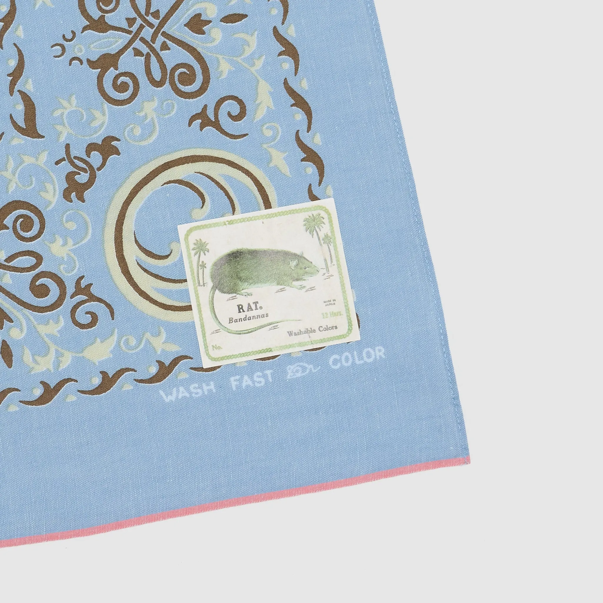 Kapital Fastcolor Ornament Cotton Bandana