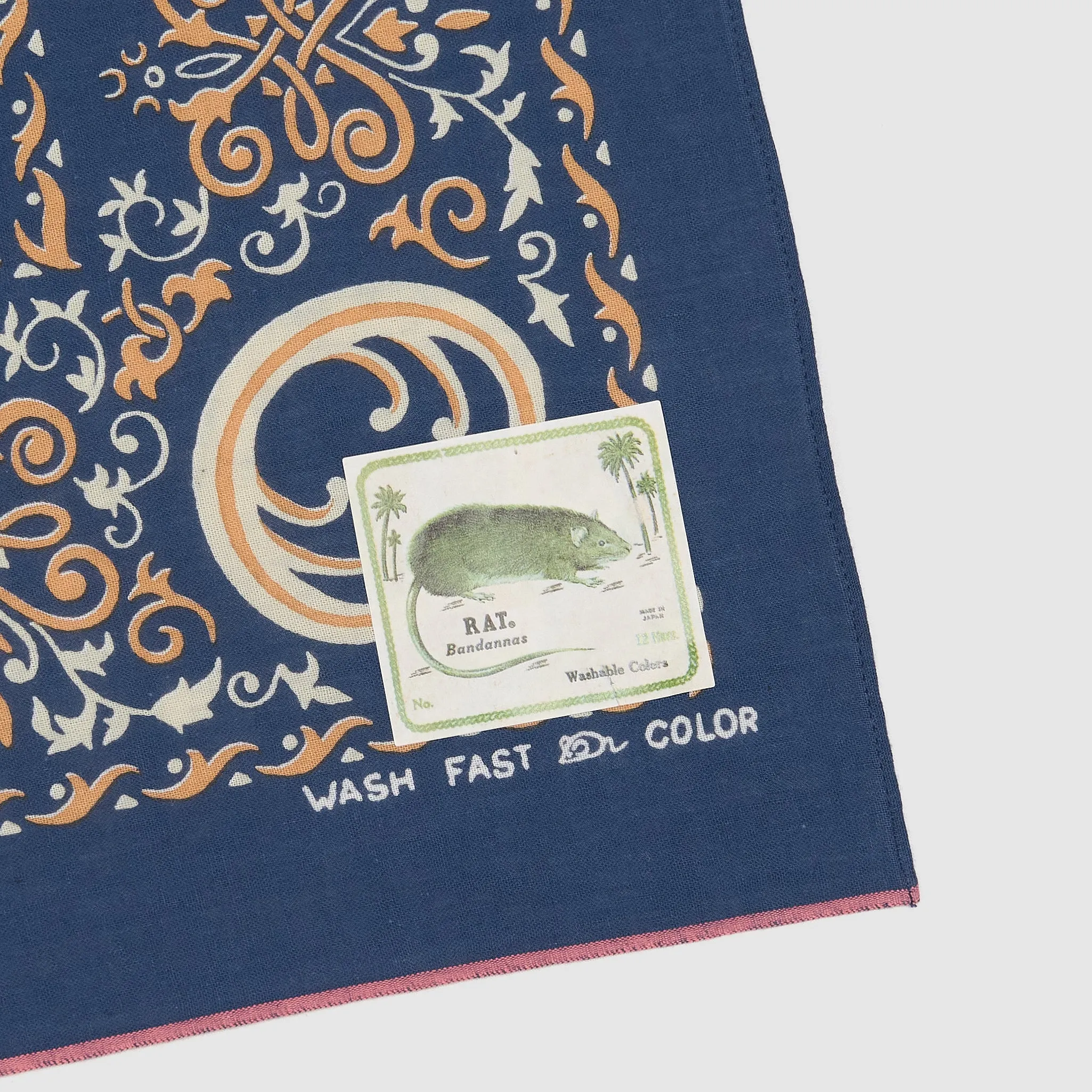 Kapital Fastcolor Ornament Cotton Bandana