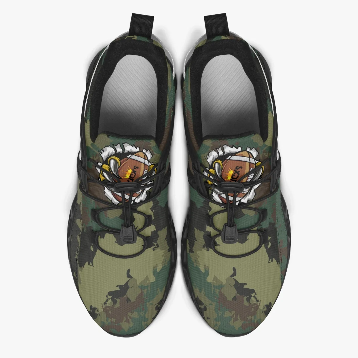 Kicxs Camouflage Mesh Running Shoes