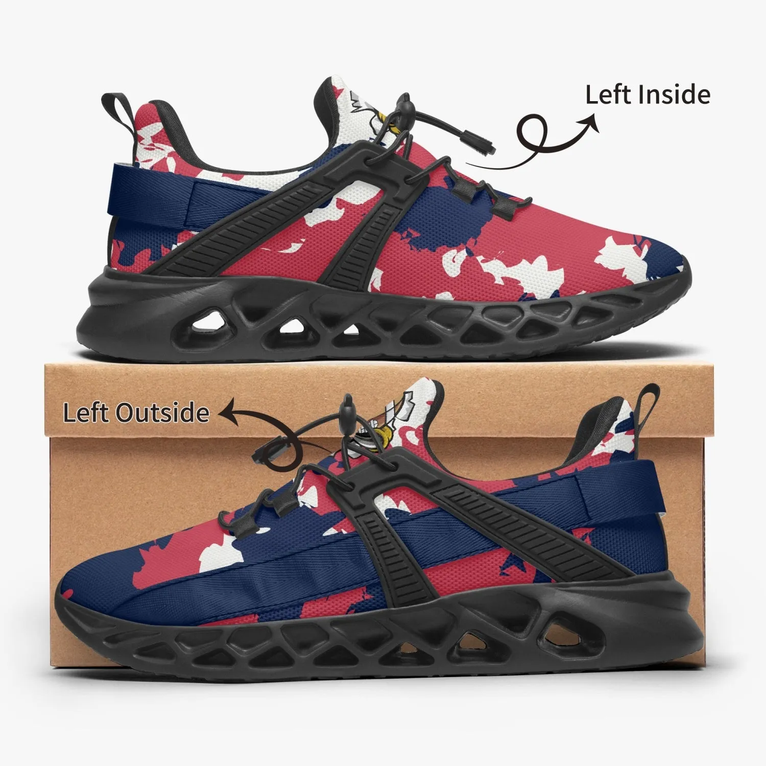 Kicxs HOU Camo Mesh Running Shoes