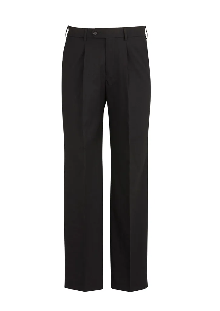 Mens One Pleat Pant Regular - 74011R