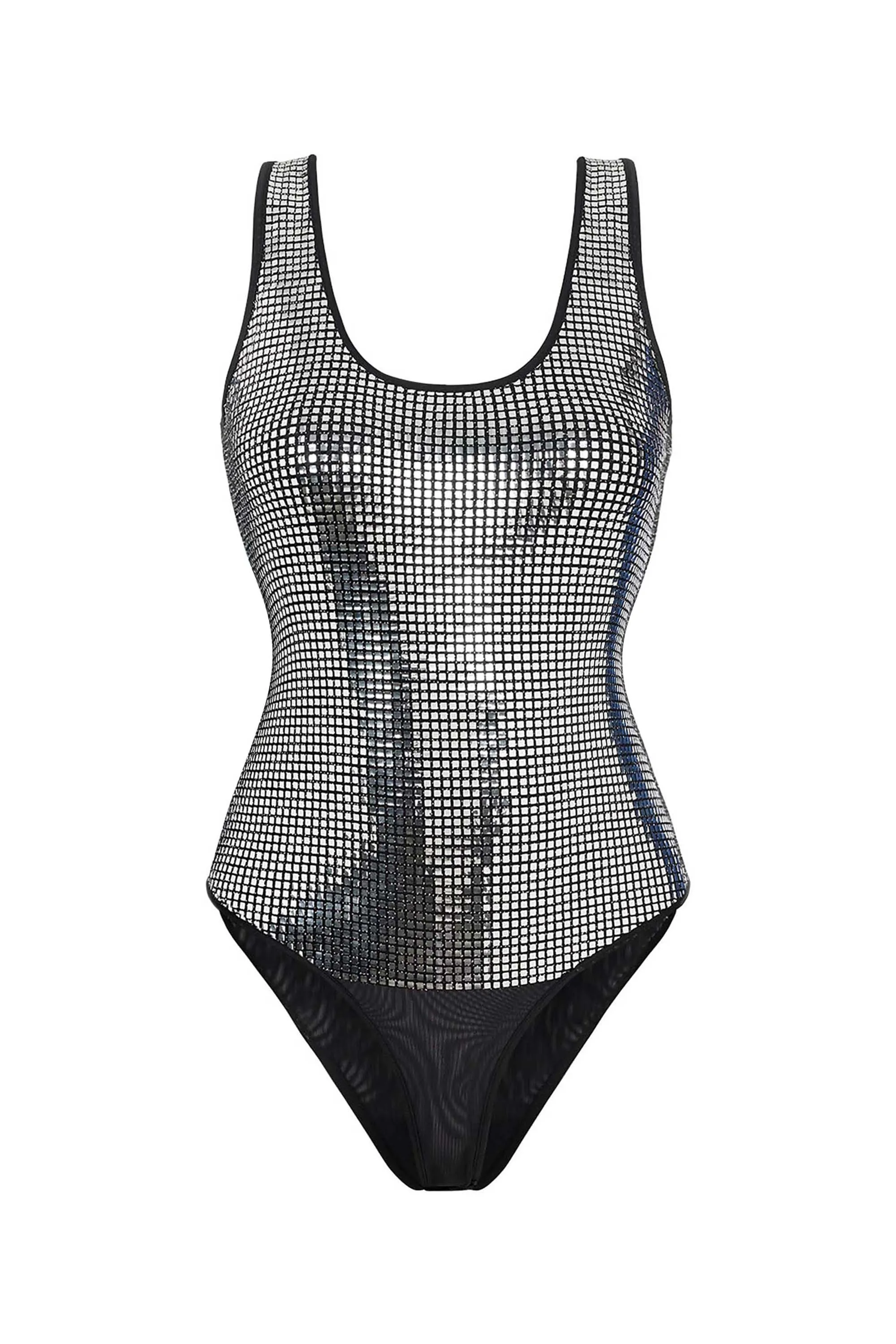 Metallic Jersey Bodysuit (Final Sale)