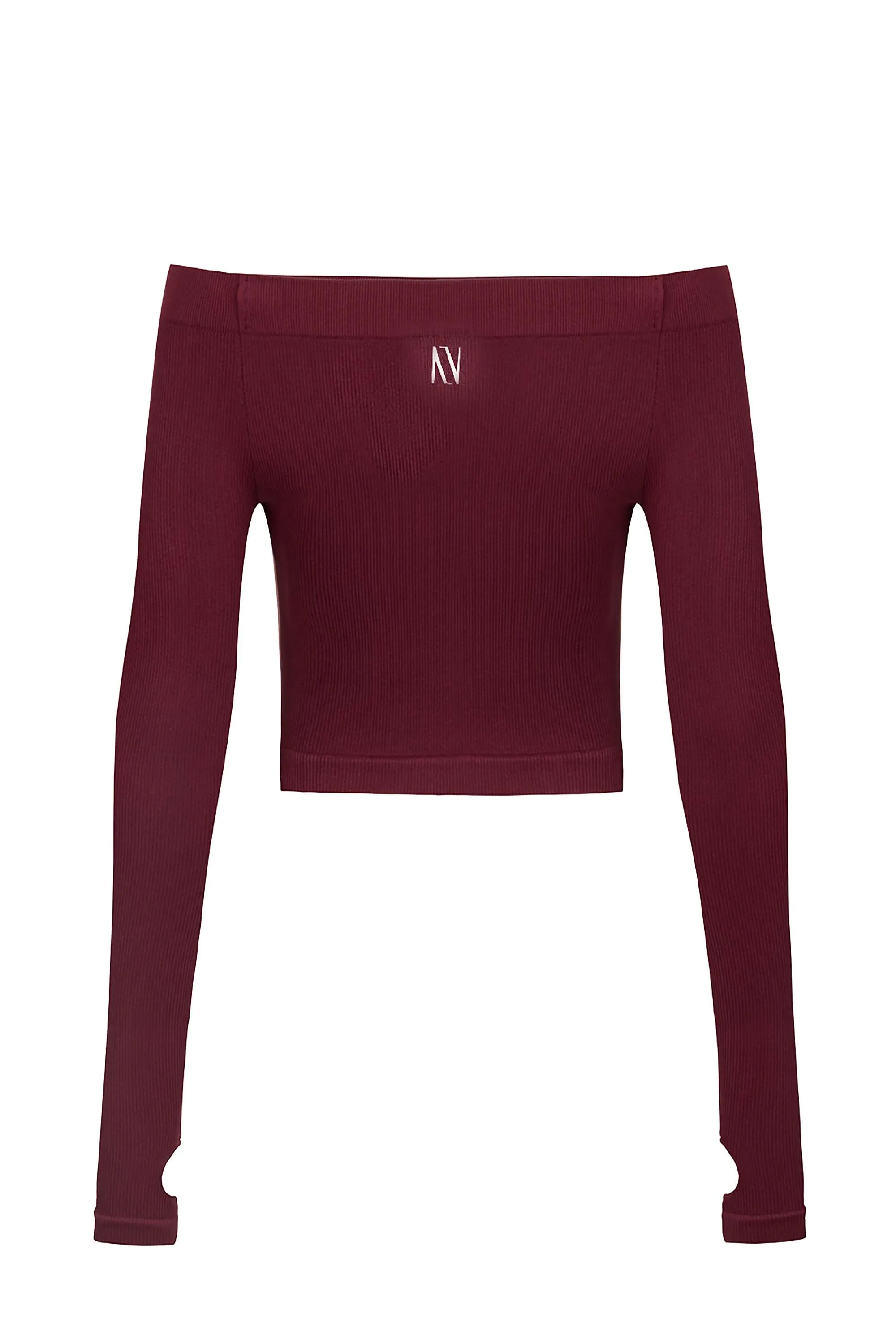 Metallic Jersey CropTop (Final Sale)