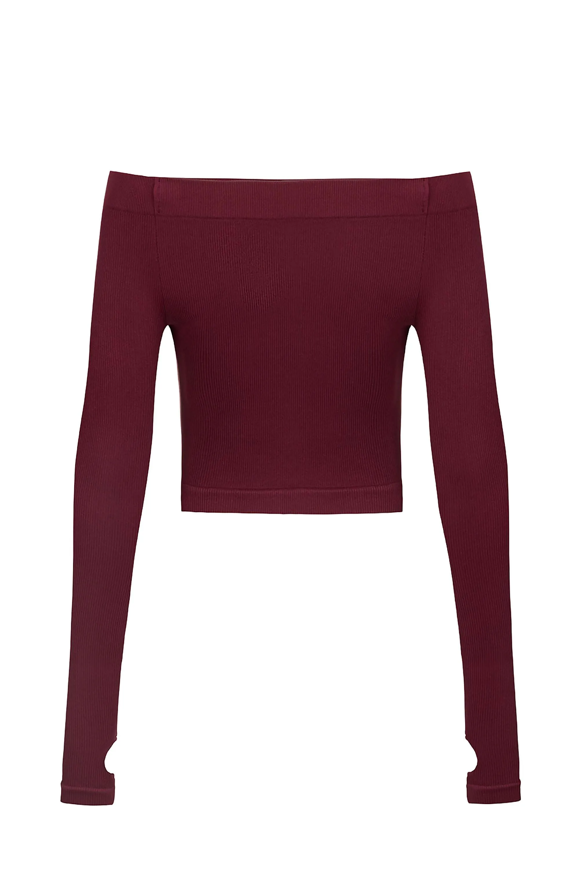 Metallic Jersey CropTop (Final Sale)