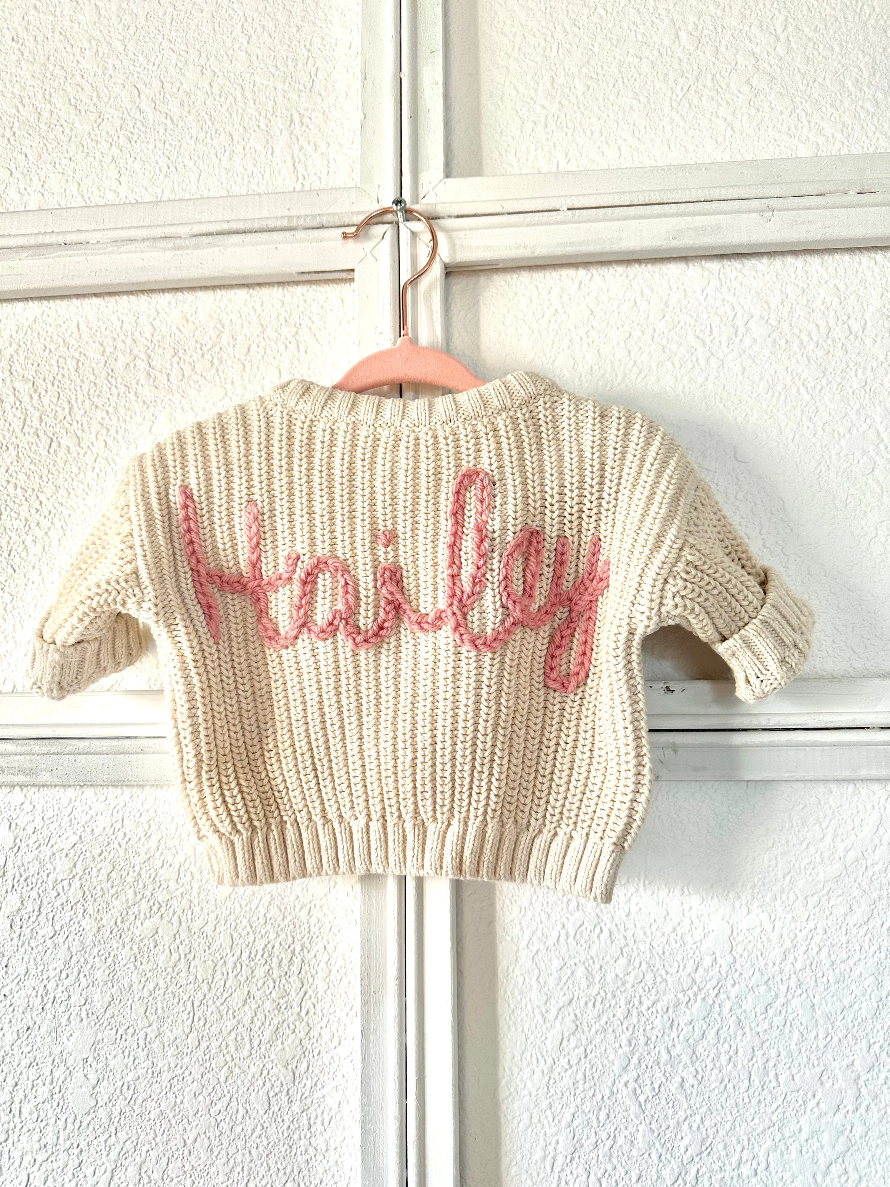 Name Sweater