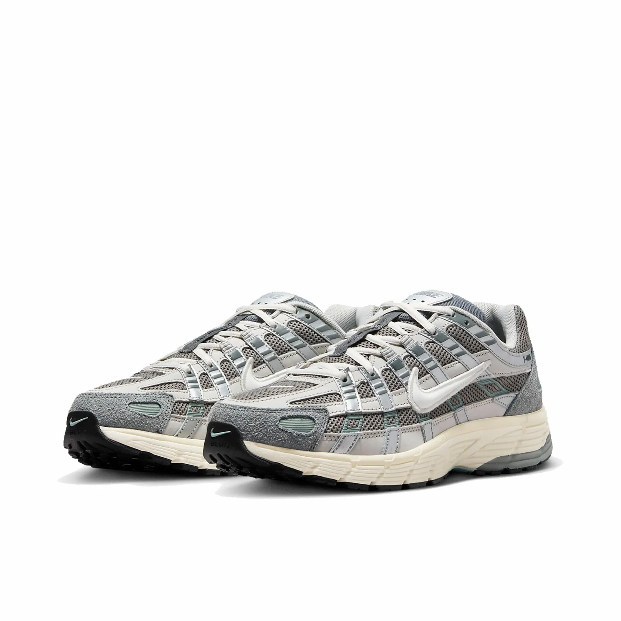 Nike P-6000 (Flat Pewter/Light Iron Ore/Metallic Silver/White)