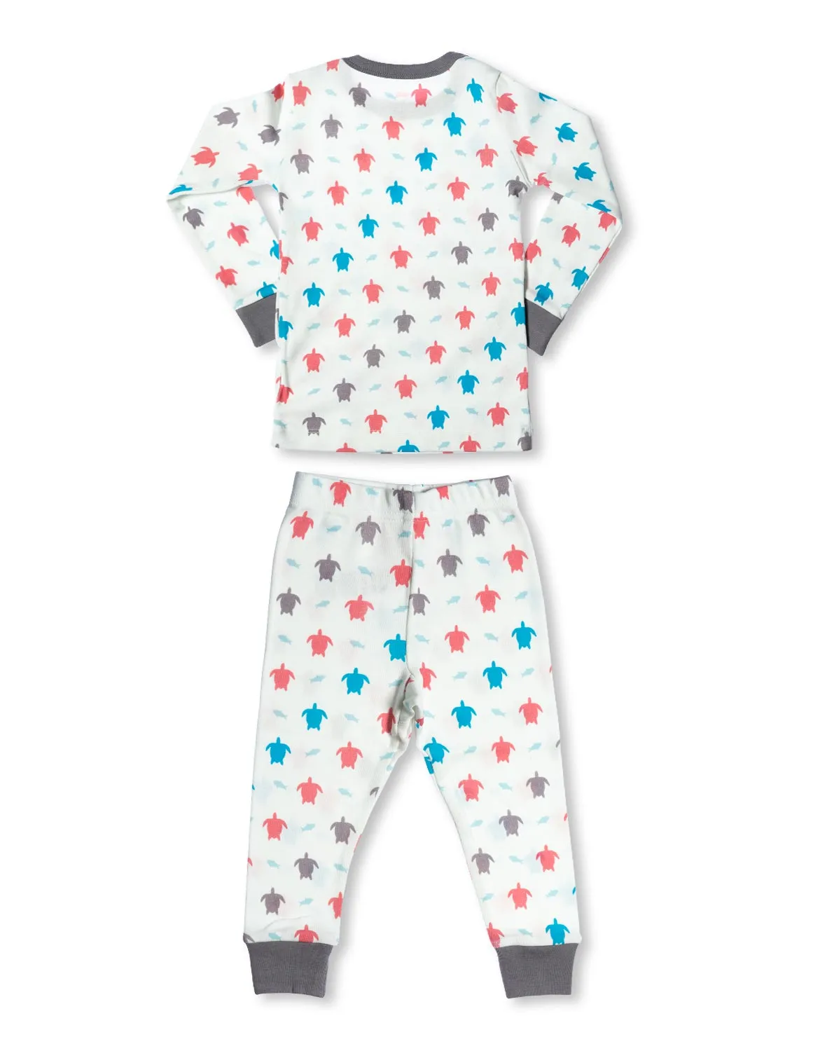 Organic Cotton Pajamas Turtle Multi